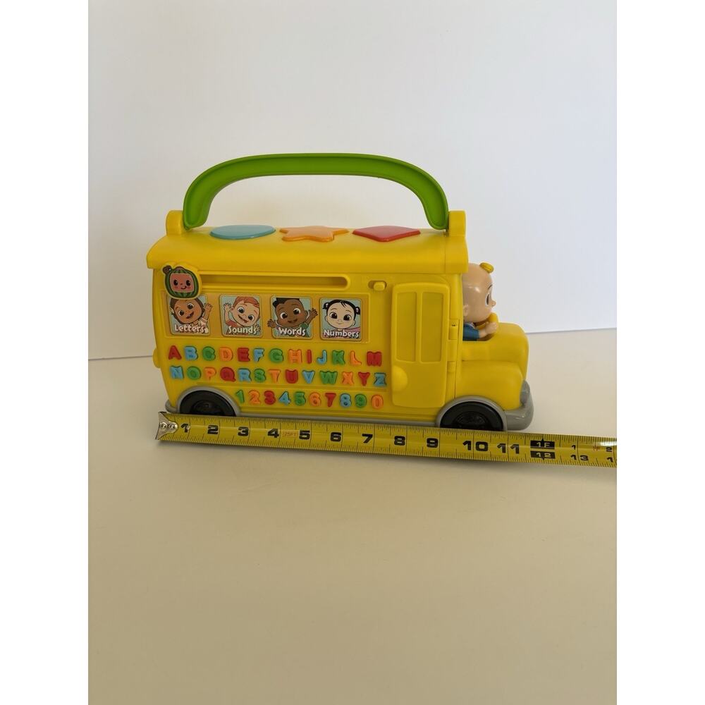 CoComelon Musical Learning Bus Number & Letter Recognition Phonetics Toy Plays